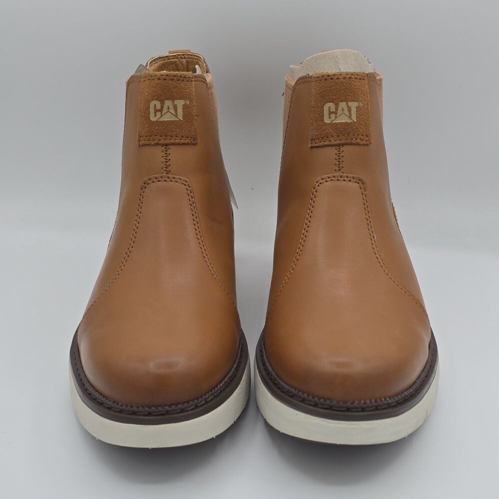 CAT Chariot Chelsea Boots P311823 Women’s Ashew Cajou Leather Size 8.5 US - Picture 7 of 7